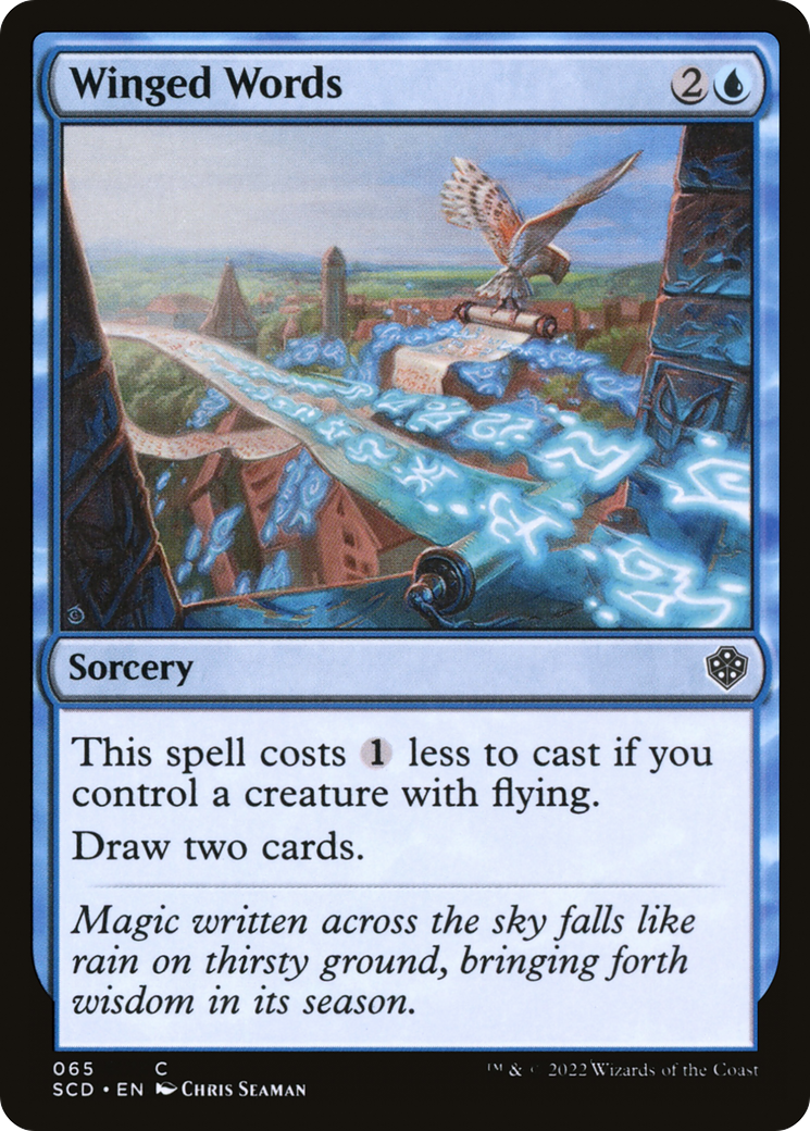 Mots ailés [Decks Starter Commander] 