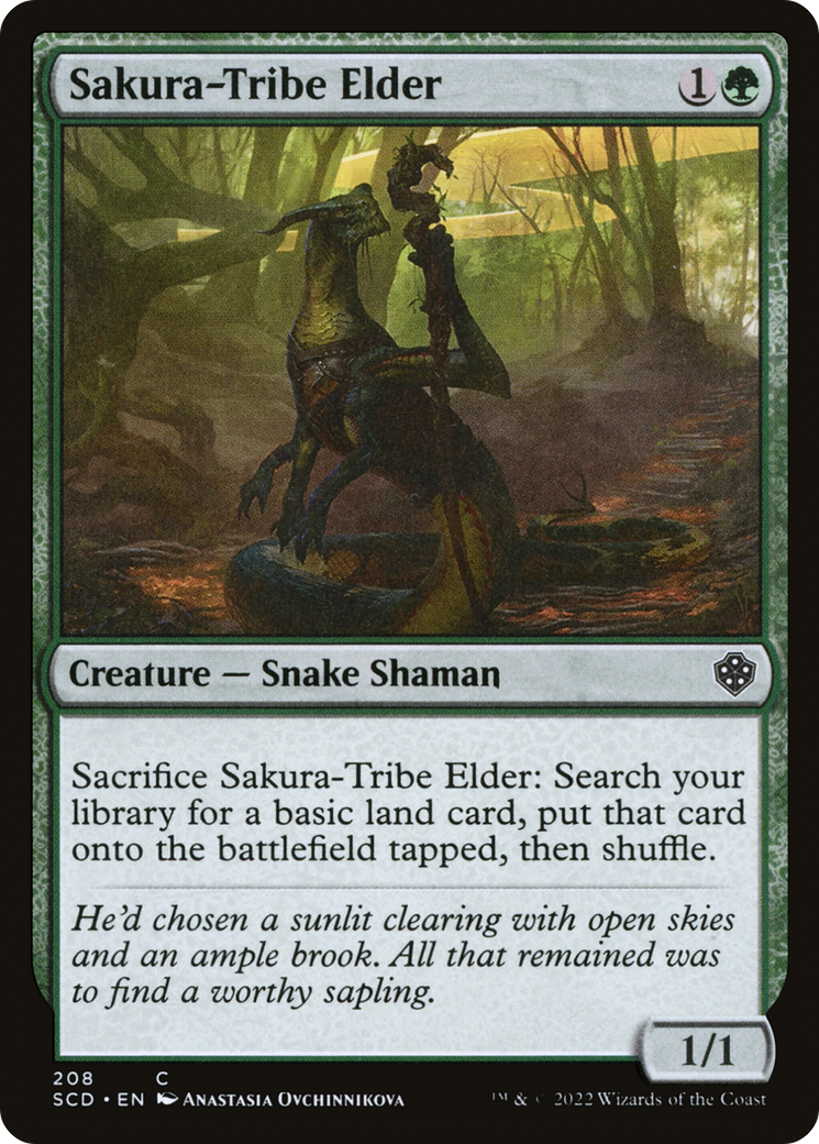 Ancien de la tribu Sakura [Decks de commande de démarrage] 