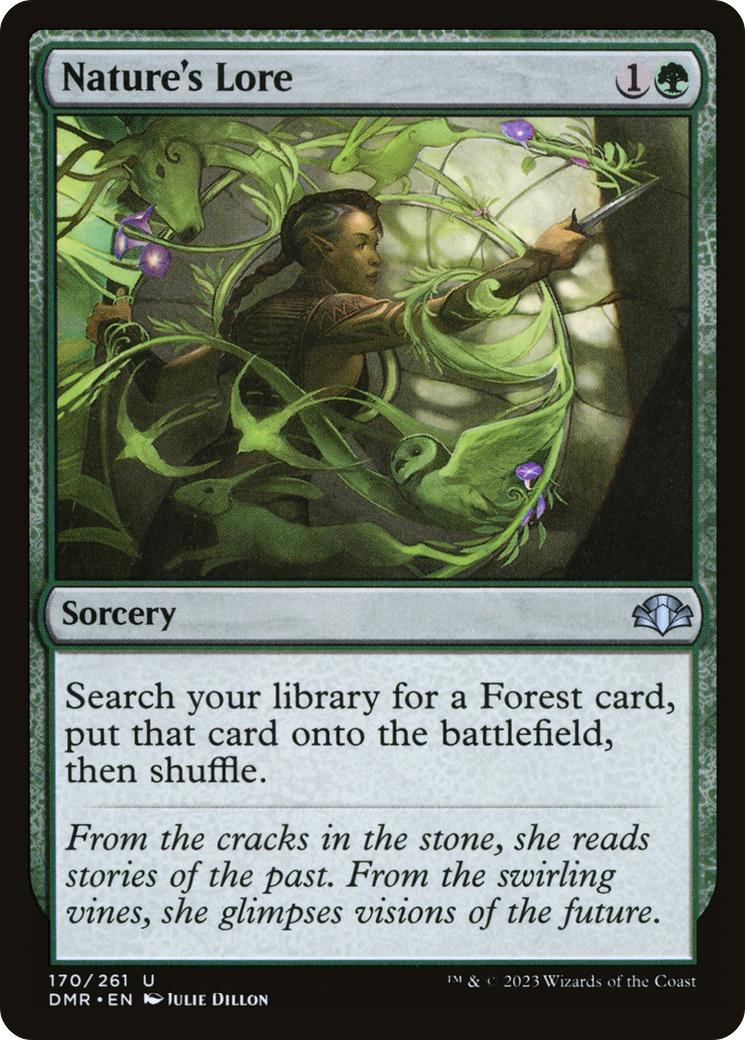 Nature's Lore [Dominaria Remasterisé] 