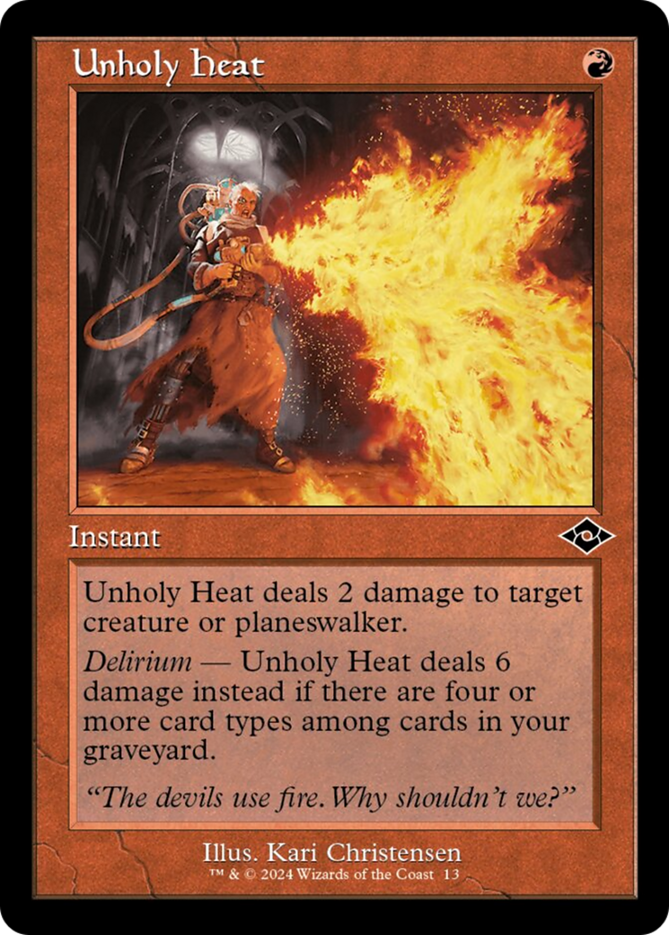 Chaleur impie (Rétro) [Modern Horizons 2] 