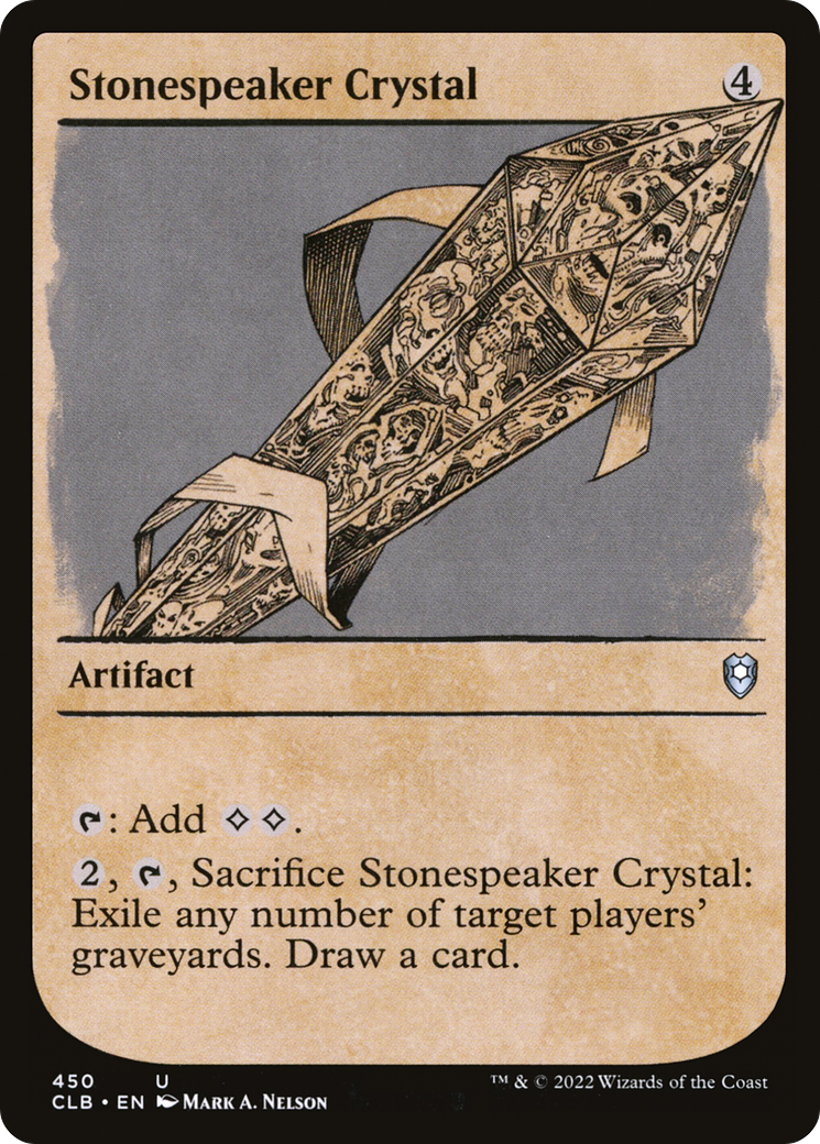 Cristal Parlepierre (Vitrine) [Commander Legends : Bataille de Baldur's Gate] 