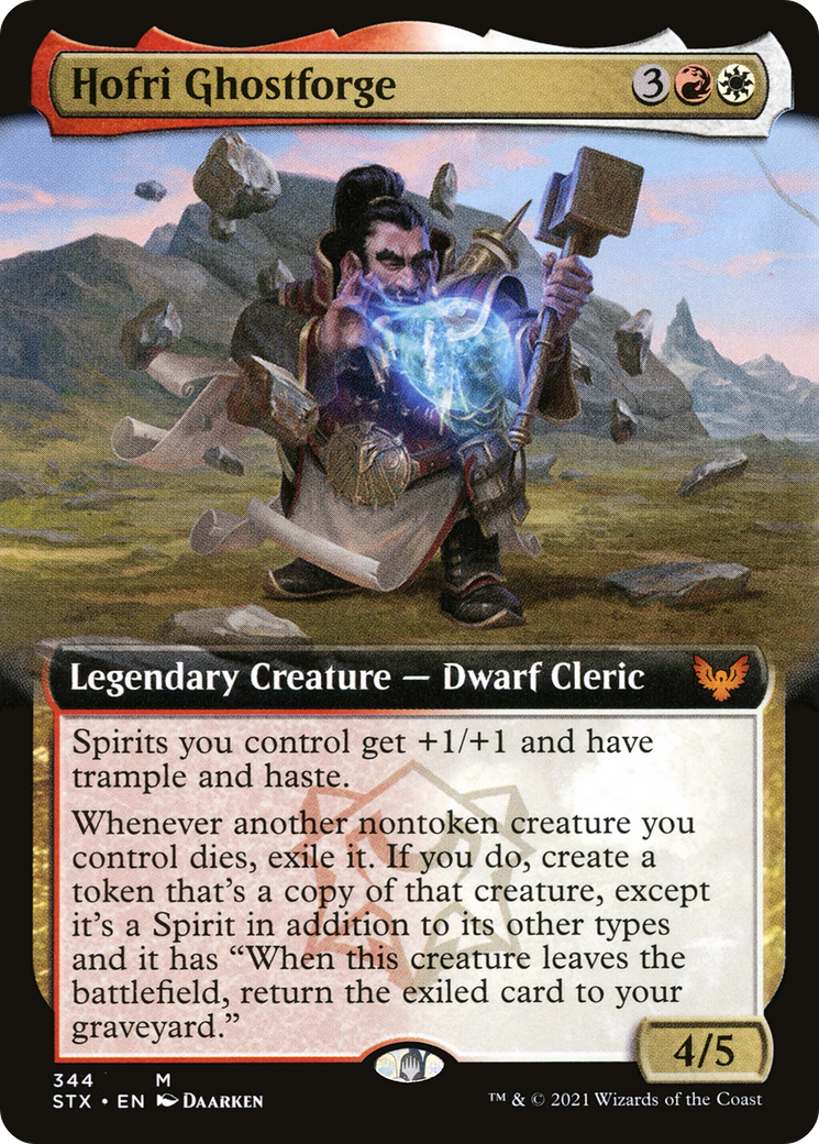 Hofri Ghostforge (Art étendu) [Strixhaven : École des Mages] 