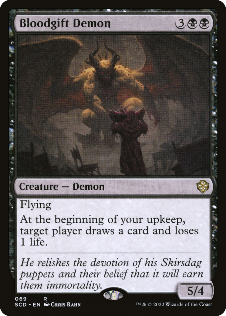 Démon Cadeau de Sang [Decks Commander de Démarrage] 