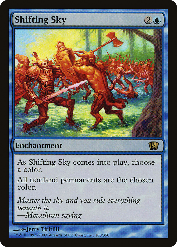 Shifting Sky (8ED-100★) - 8th Edition Foil
