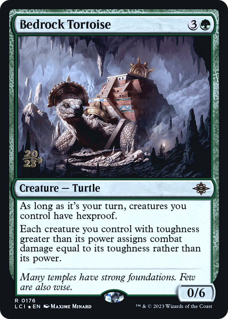 Tortue substrat rocheuse [Cartes d'avant-première des Cavernes perdues d'Ixalan] 