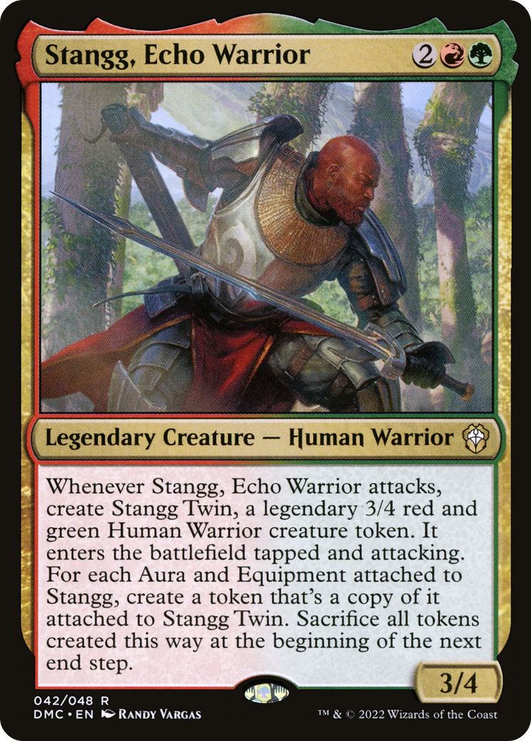 Stangg, Echo Warrior [Commandant de Dominaria United] 