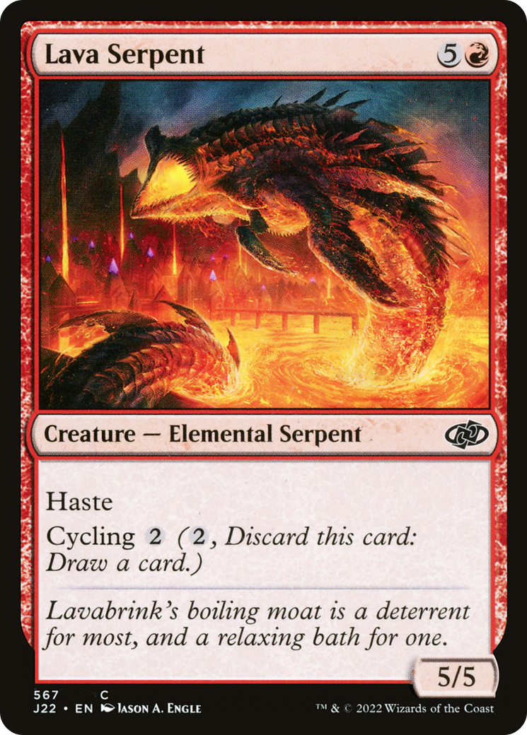 Serpent de lave [Jumpstart 2022] 
