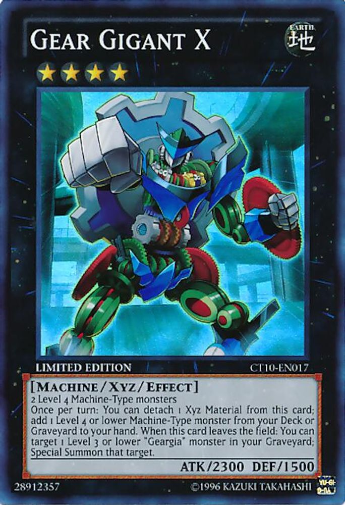 Gear Gigant X (CT10-EN017) - Super Rare