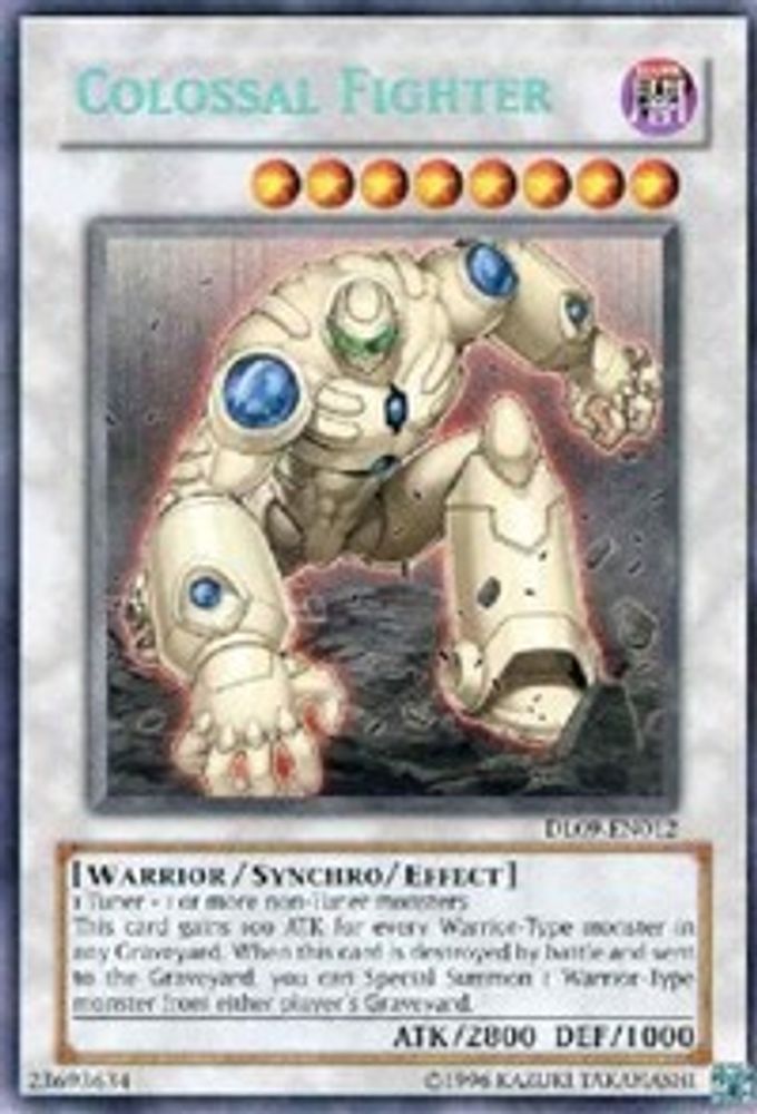 Colossal Fighter (Blue) (DL09-EN012) - Rare