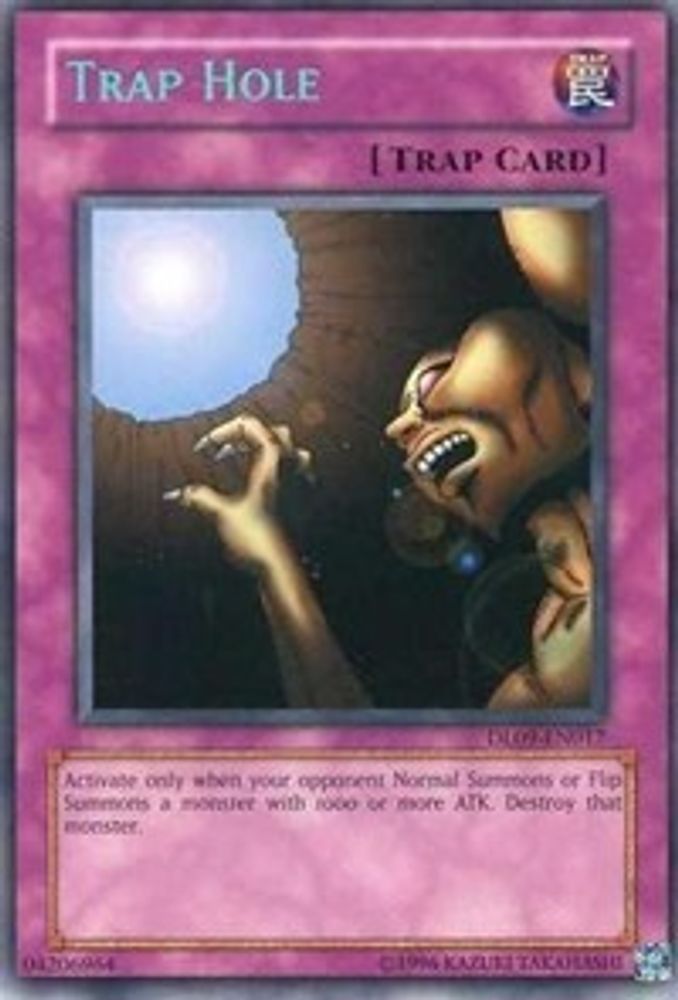 Trap Hole (Blue) (DL09-EN017) - Rare