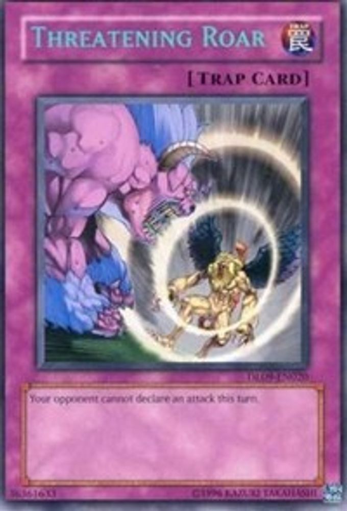 Threatening Roar (Blue) (DL09-EN020) - Rare