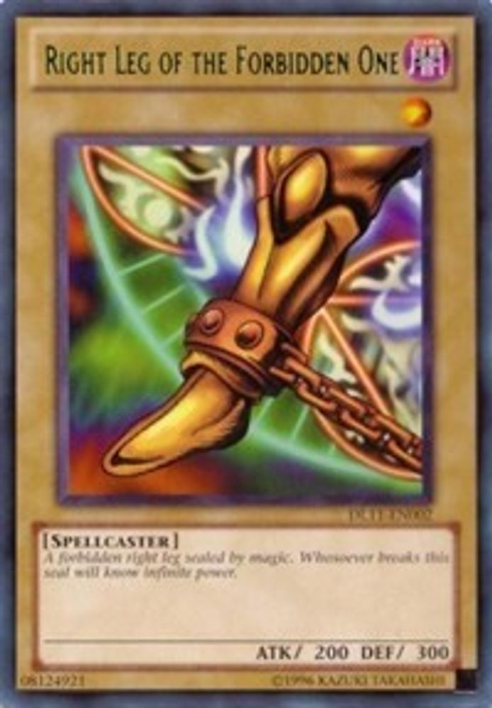 Right Leg of the Forbidden One (Purple) (DL11-EN002) - Rare
