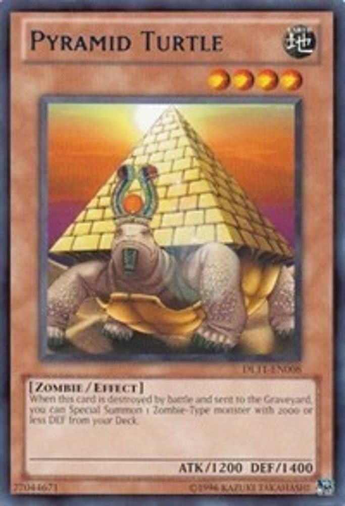 Pyramid Turtle (Red) (DL11-EN008) - Rare