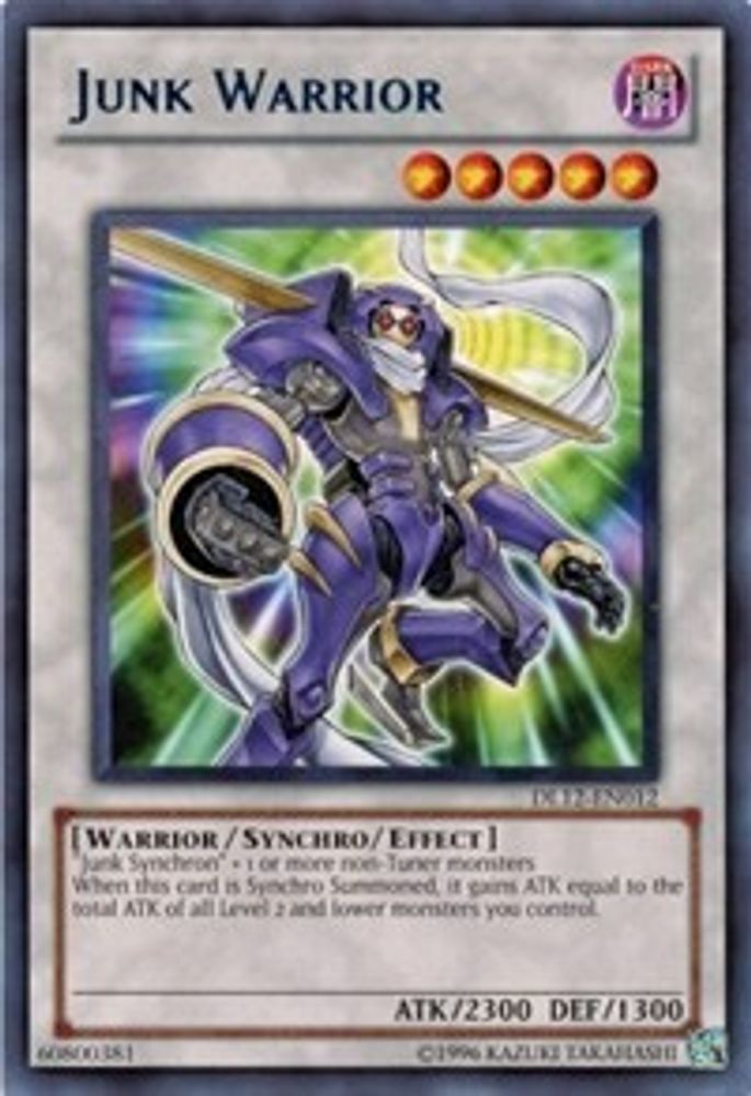 Junk Warrior (Red) (DL12-EN012) - Rare