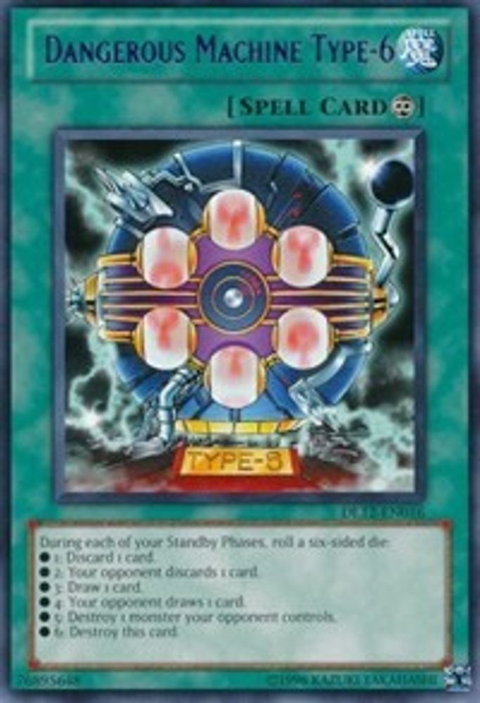 Dangerous Machine Type-6 (Red) (DL12-EN016) - Rare