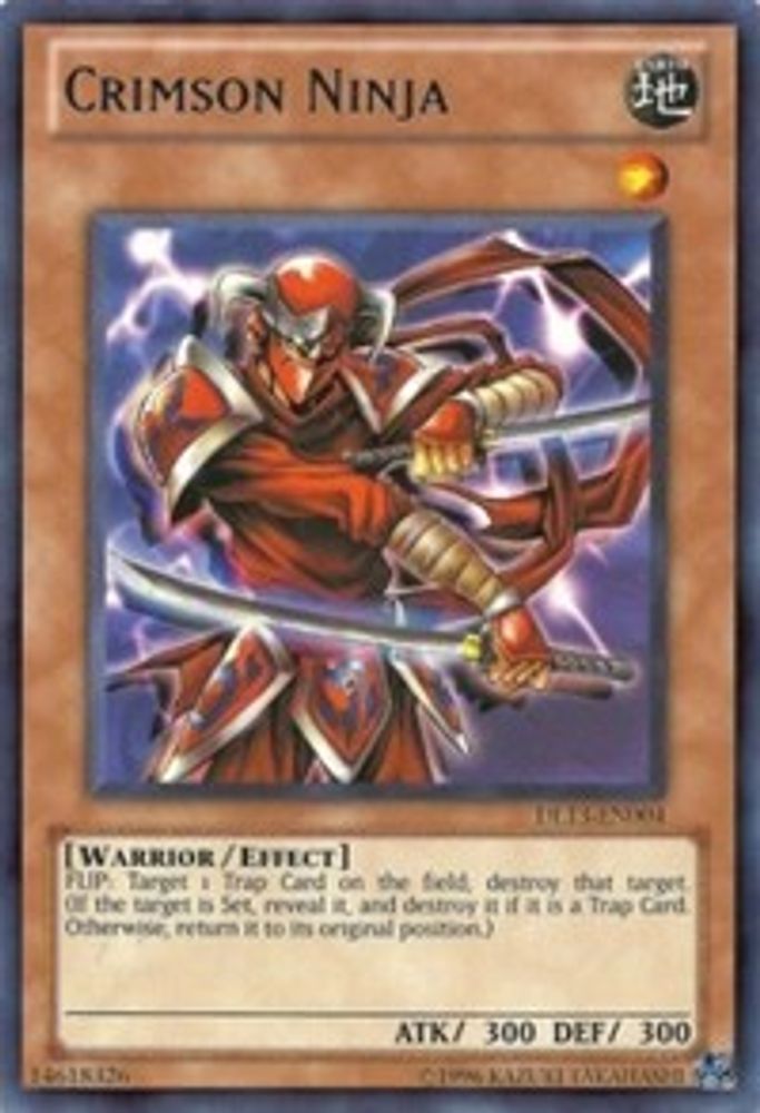 Ninja cramoisi (rouge) [DL13-EN004] Rare 