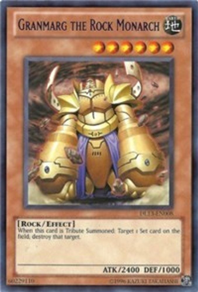 Granmarg the Rock Monarch (Red) (DL13-EN008) - Rare