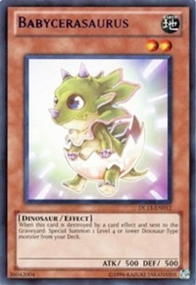 Babycerasaurus (Red) (DL13-EN012) - Rare