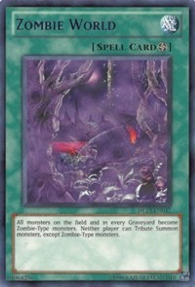 Zombie World (Red) (DL13-EN017) - Rare