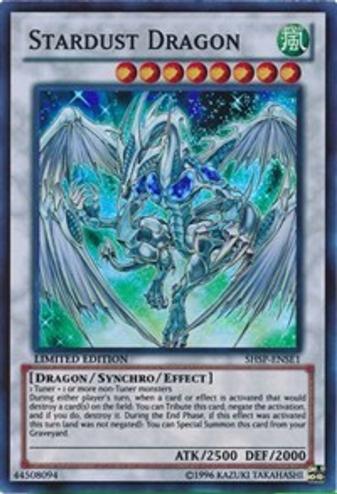 Stardust Dragon (SHSP-ENSE1) - Super Rare