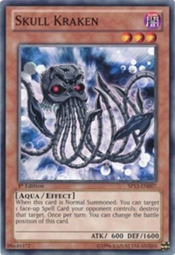 Skull Kraken (SP13-EN007) - Common
