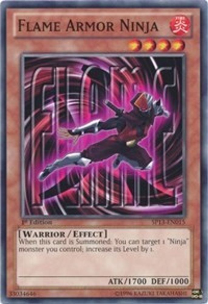 Flame Armor Ninja (SP13-EN015) - Common