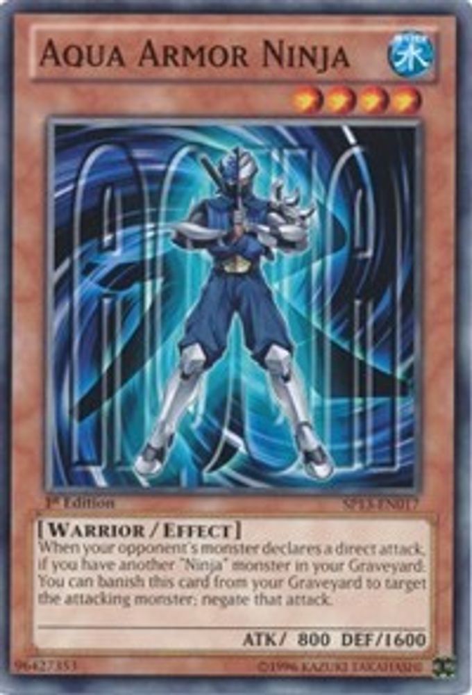 Aqua Armor Ninja (SP13-EN017) - Common