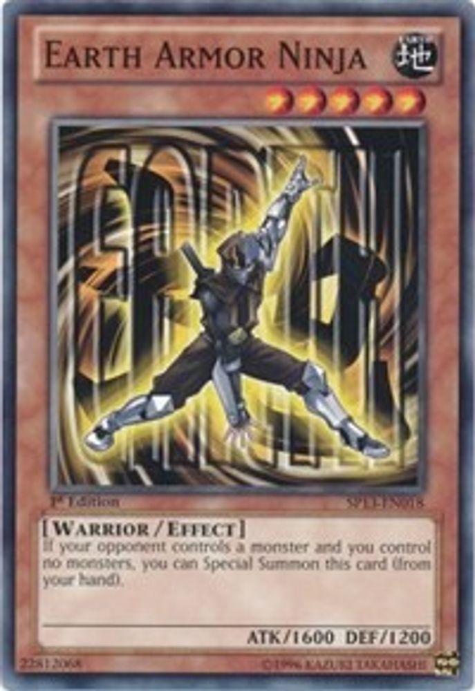 Earth Armor Ninja (SP13-EN018) - Common