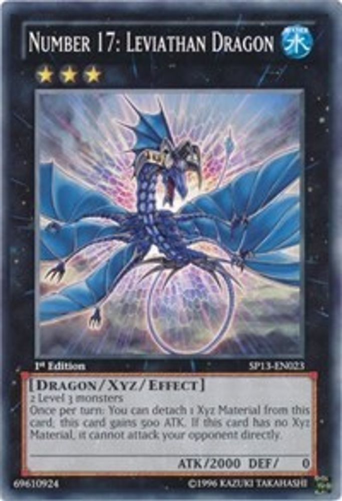 Number 17: Leviathan Dragon (SP13-EN023) - Common