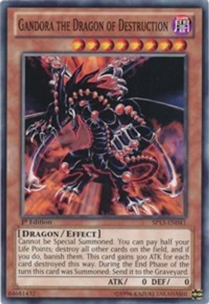 Gandora the Dragon of Destruction (SP13-EN041) - Common