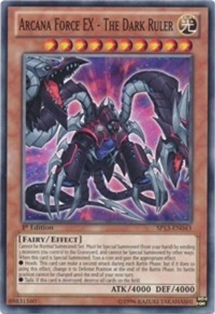 Arcana Force EX - The Dark Ruler (SP13-EN043) - Common