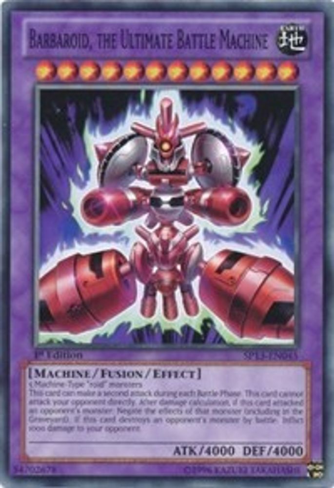 Barbaroid, the Ultimate Battle Machine (SP13-EN045) - Common