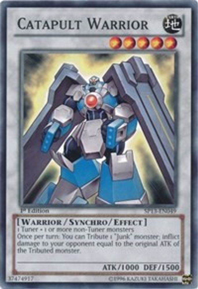Catapult Warrior (SP13-EN049) - Common