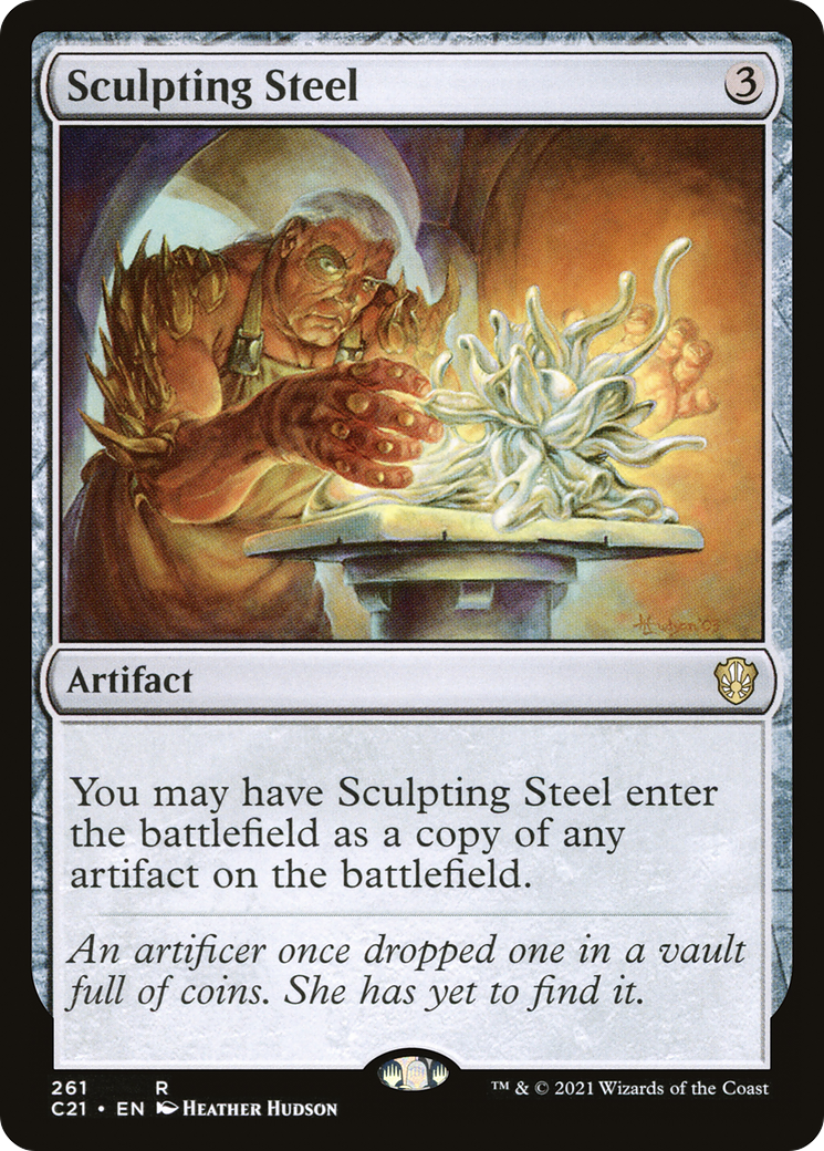 Sculpture de l'acier [Commander 2021] 
