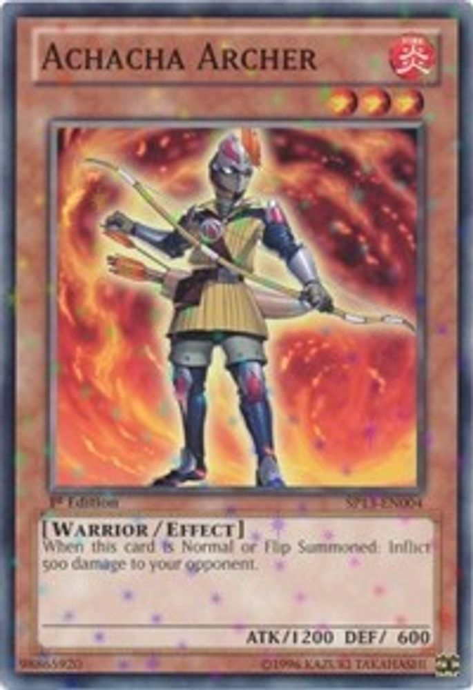 Achacha Archer (Starfoil) (SP13-EN004) - Starfoil Rare
