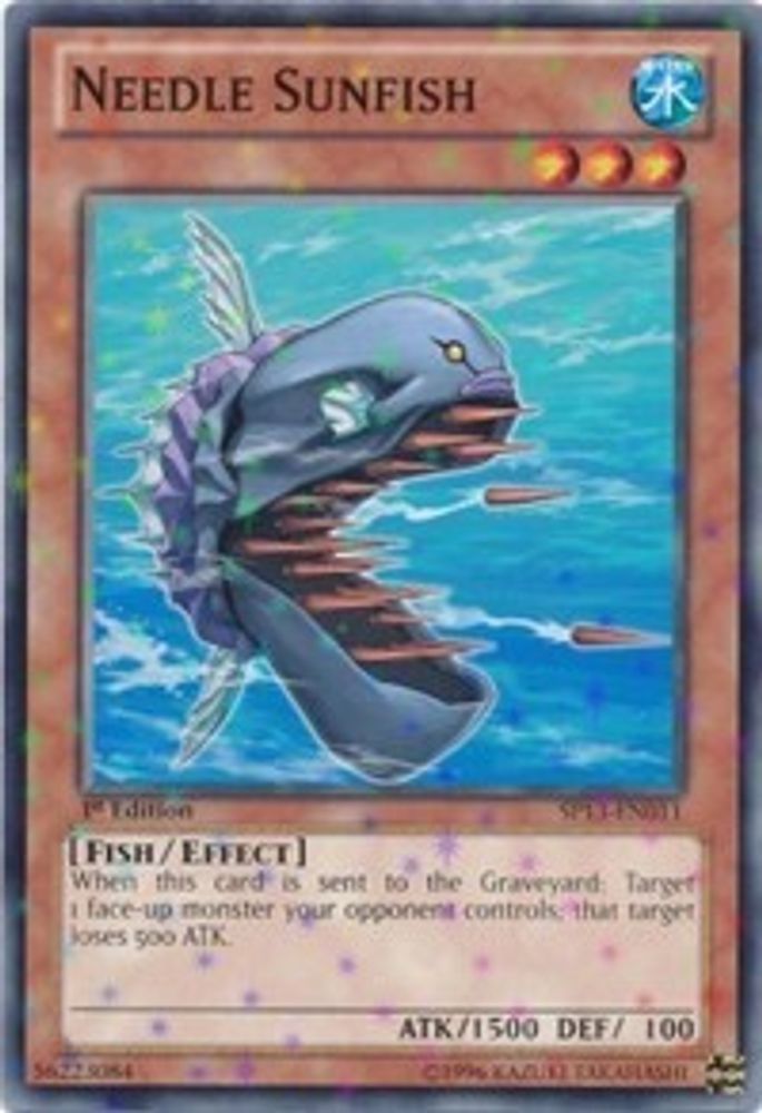 Needle Sunfish (Starfoil) (SP13-EN011) - Starfoil Rare