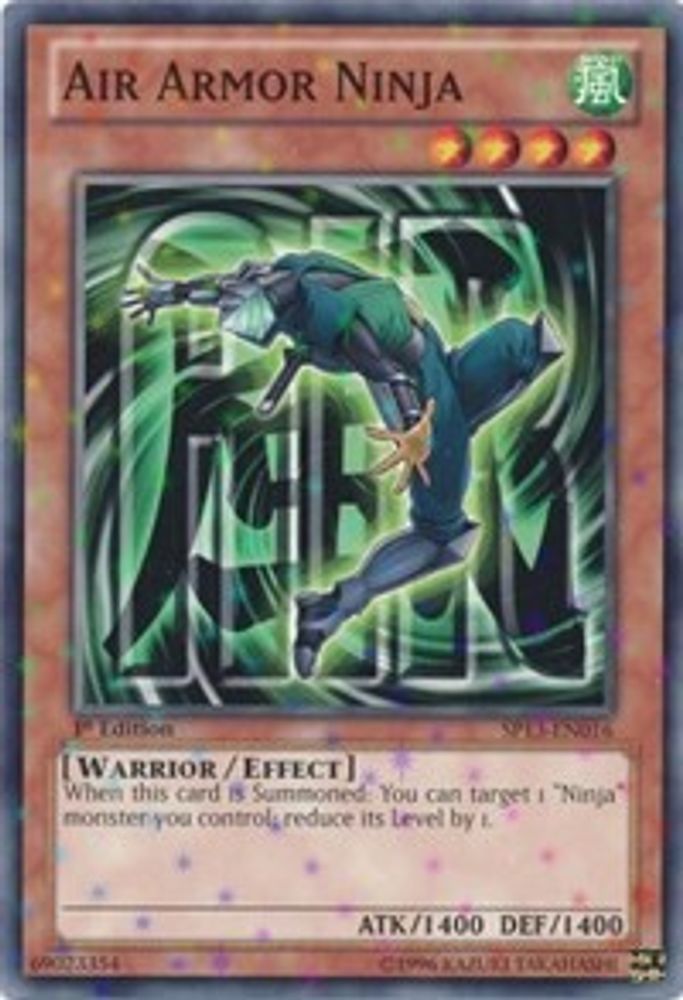 Air Armor Ninja (Starfoil) (SP13-EN016) - Starfoil Rare