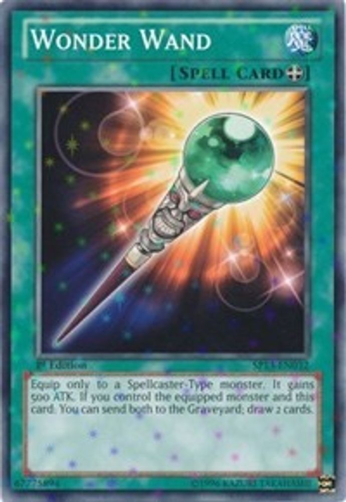 Wonder Wand (Starfoil) (SP13-EN032) - Starfoil Rare