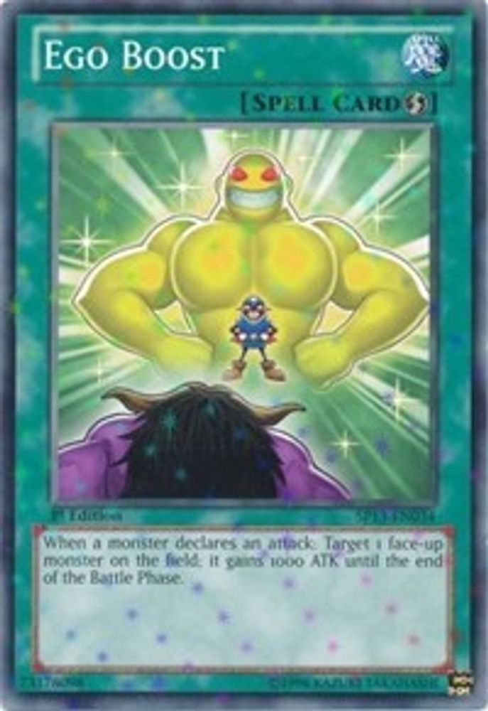 Ego Boost (Starfoil) (SP13-EN034) - Starfoil Rare