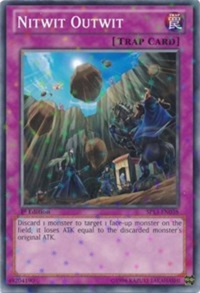 Nitwit Outwit (Starfoil) (SP13-EN038) - Starfoil Rare