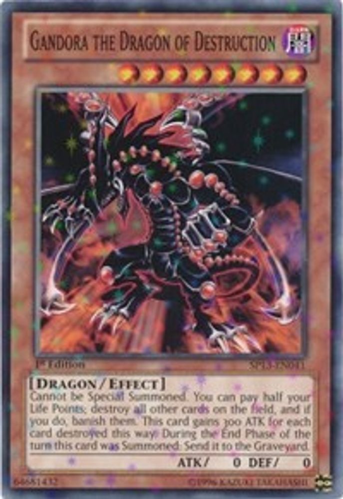 Gandora the Dragon of Destruction (Starfoil) (SP13-EN041) - Starfoil Rare