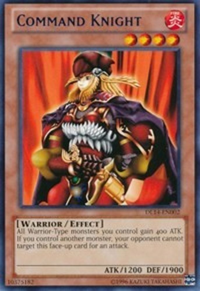 Chevalier de commandement (rouge) [DL14-EN002] Rare 