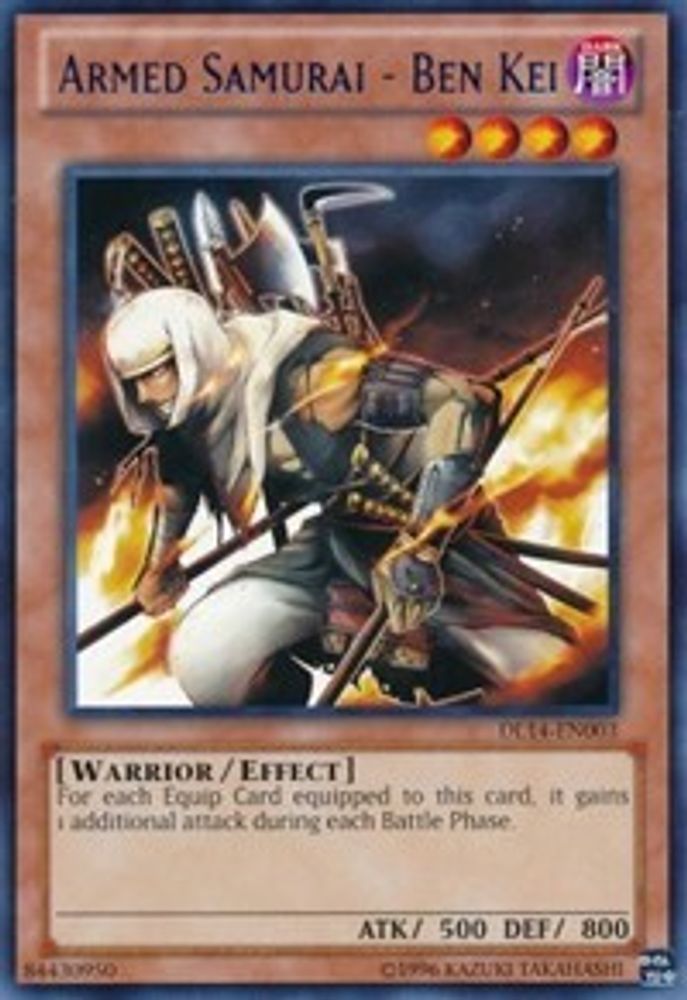 Samouraï armé - Ben Kei (Rouge) [DL14-EN003] Rare 
