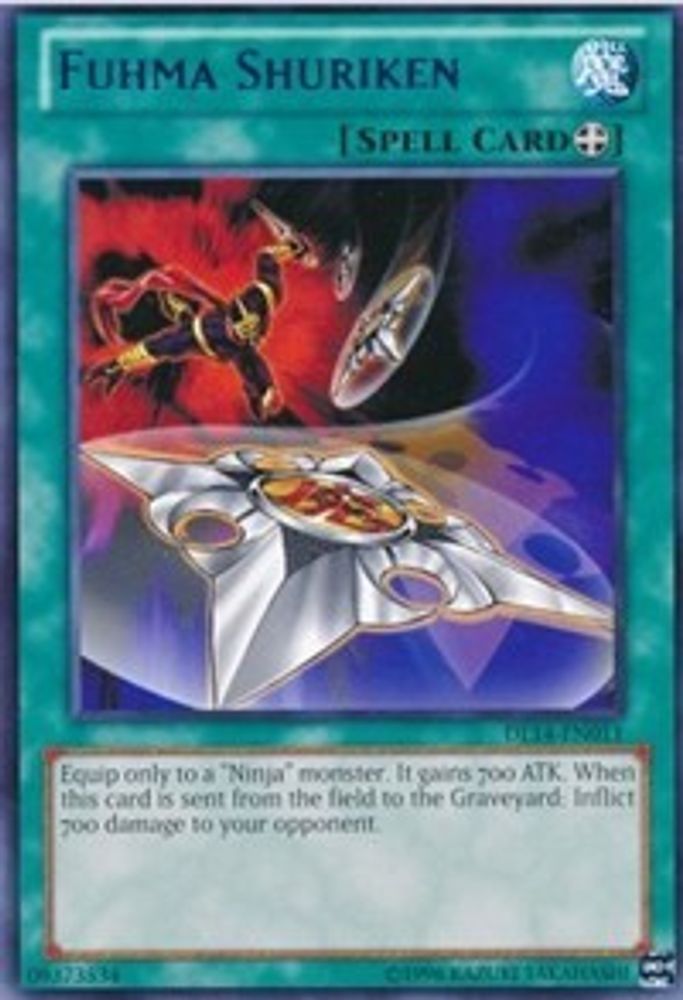 Fuhma Shuriken (Red) (DL14-EN011) - Rare