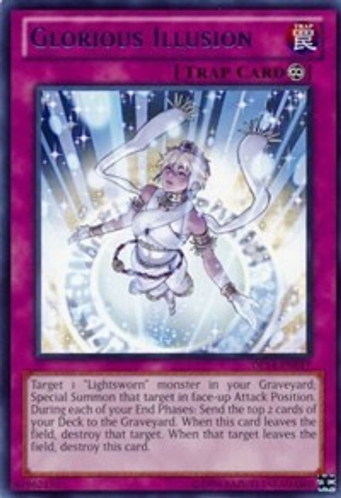 Glorious Illusion (Red) (DL14-EN017) - Rare