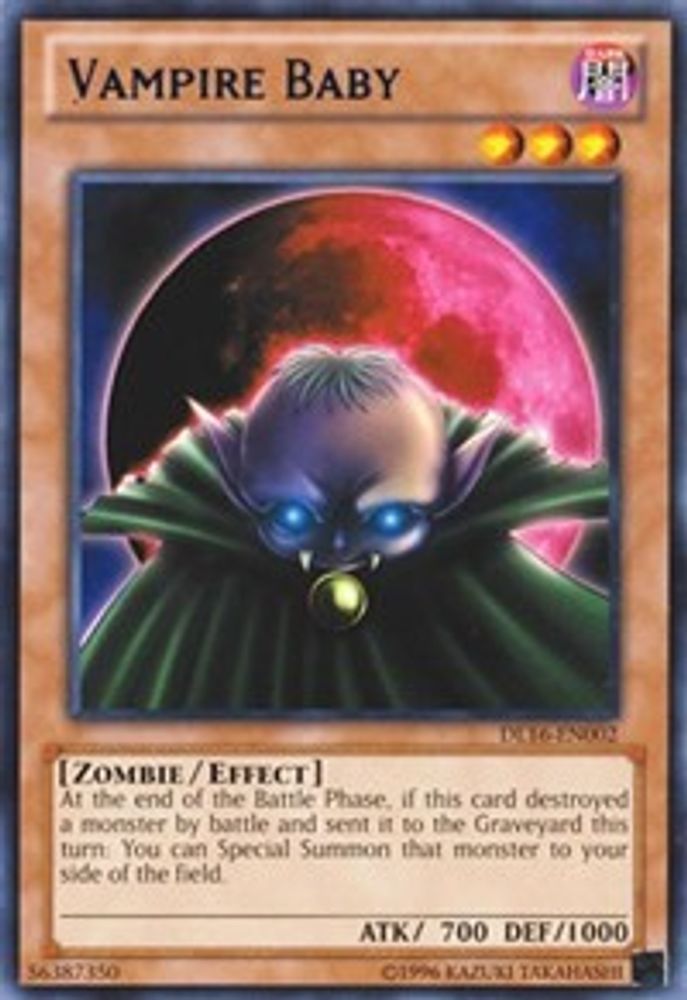 Bébé vampire (bleu) [DL16-EN002] Rare 