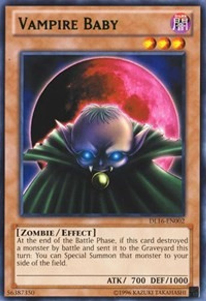 Vampire Baby (Green) (DL16-EN002) - Rare