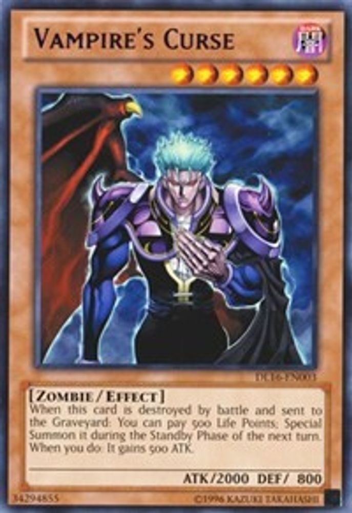 Vampire's Curse (Purple) (DL16-EN003) - Rare