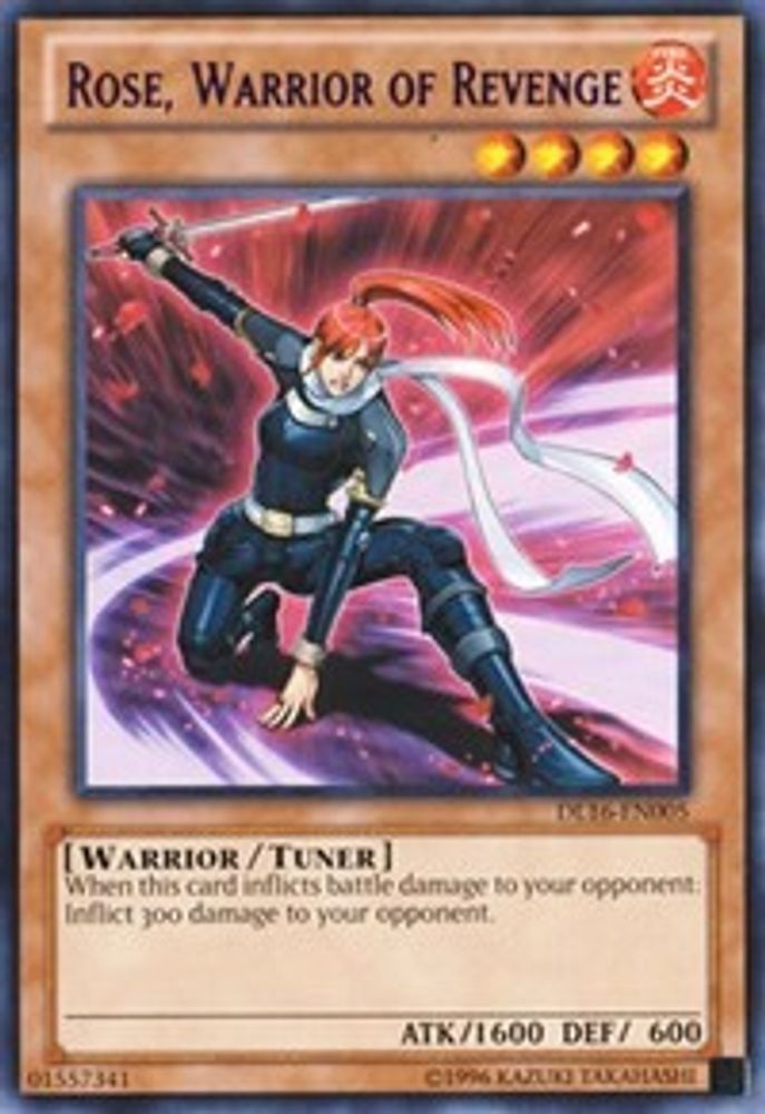 Rose, Warrior of Revenge (Purple) (DL16-EN005) - Rare