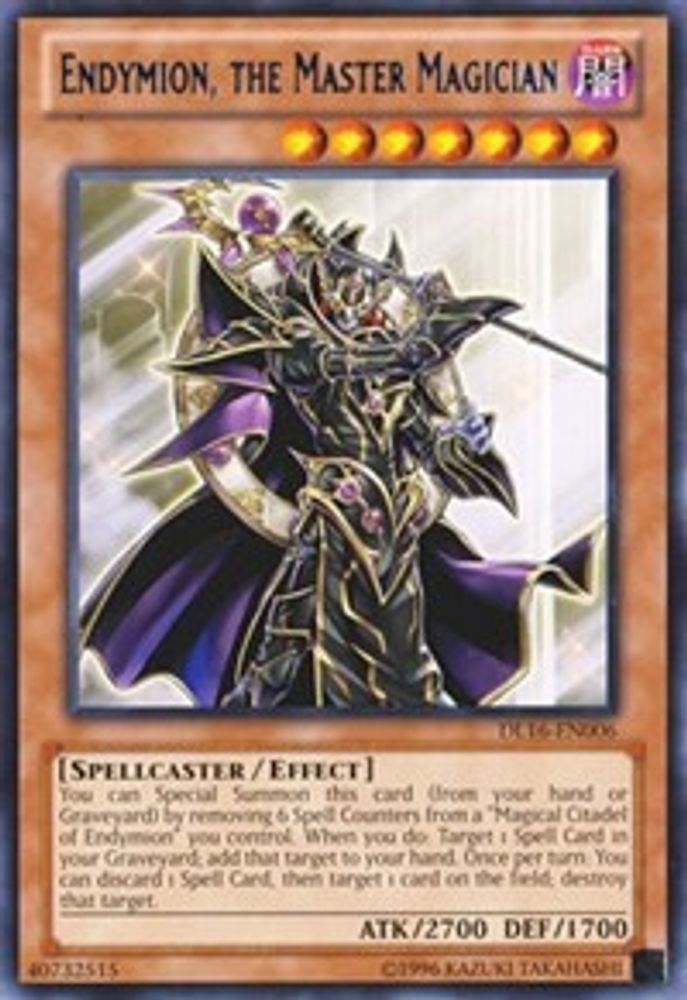 Endymion, the Master Magician (Blue) (DL16-EN006) - Rare
